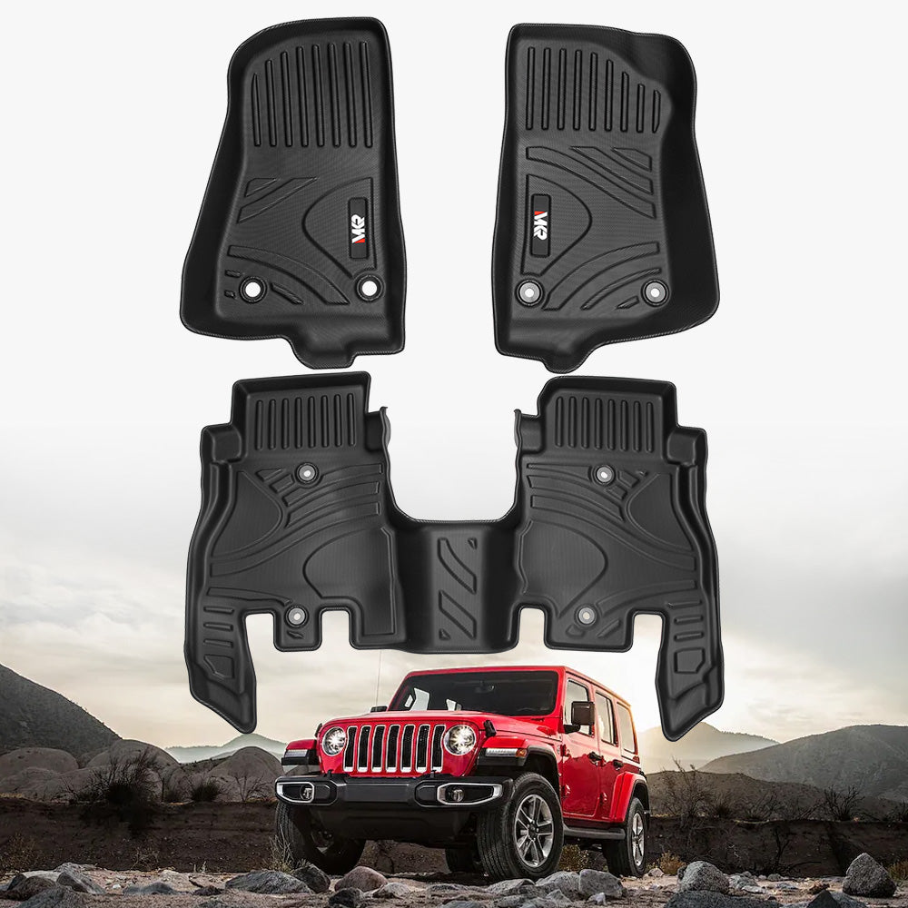 Jeep Wrangler JL /Gladiator JT Floor Mats All-Trails Protection