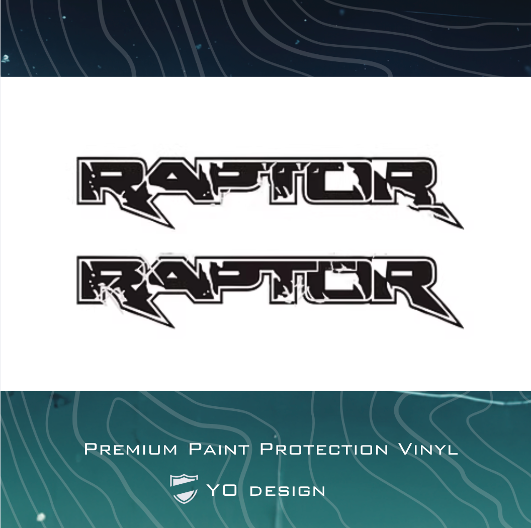 Ford F-150 Raptor Claw Mark Bedside Decal Set of 2 *Clearance Sale