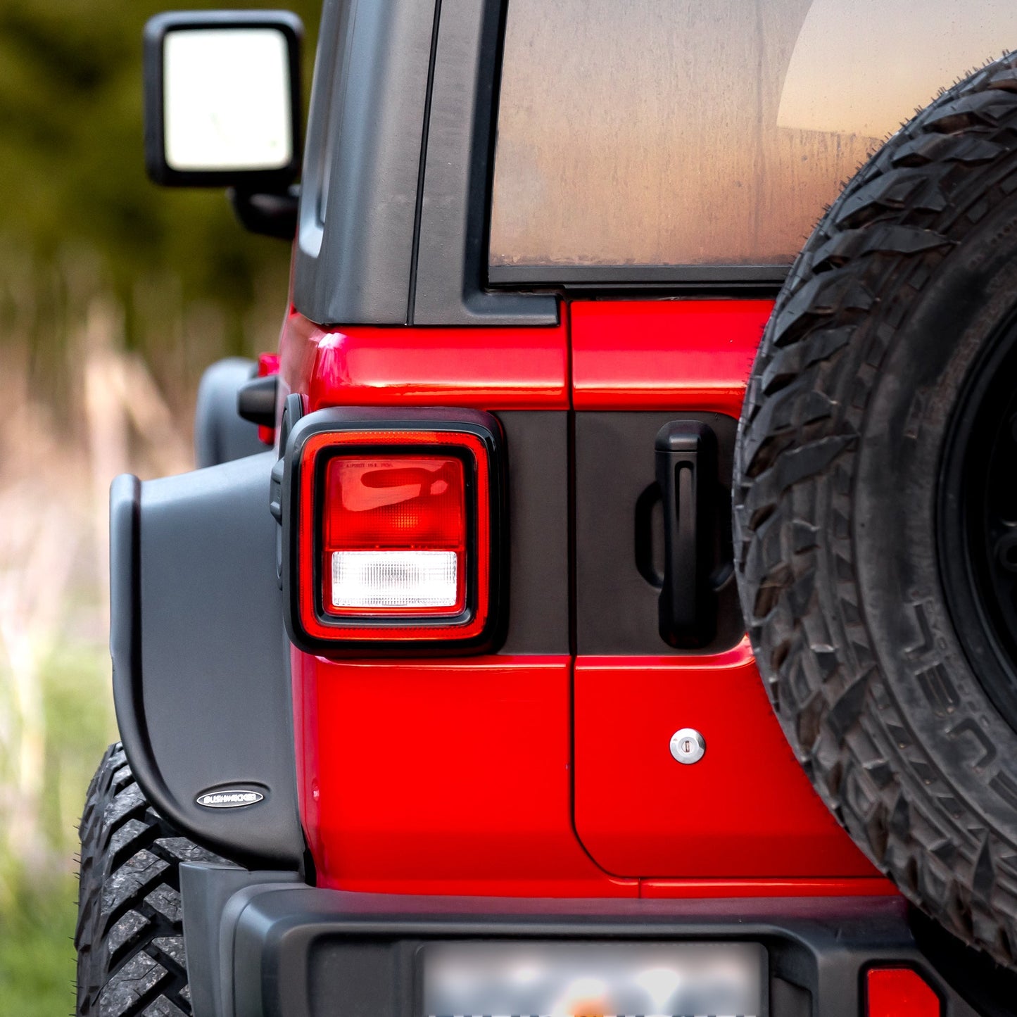 Tailgate Handle Graphic | fits Wrangler JL JLU