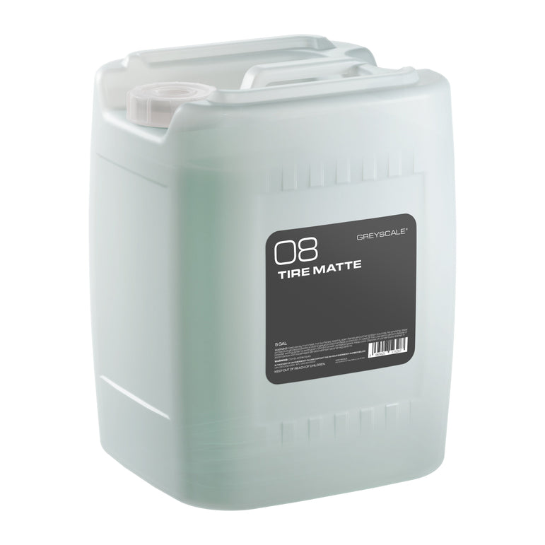 GREYSCALE 08 TIRE MATTE | Natural Tire, Trim, Interior Conditioner