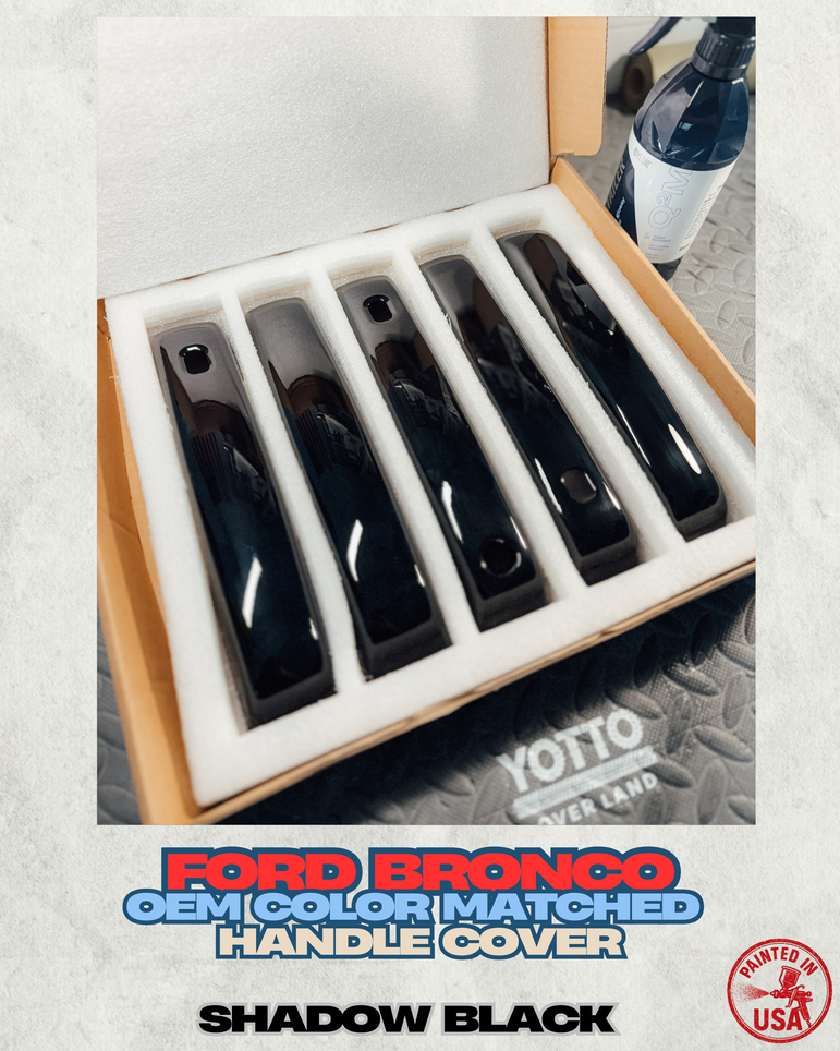 Ford Bronco Paint-Matched Handle Covers With Smart Entry *Seamless Fitment