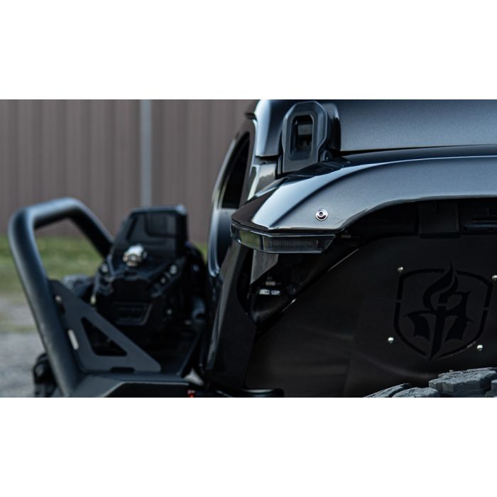 Jeep Wrangler JL / Gladiator JT Slim DRL Fender Chop Kit - Fits: Sport/Sport S - Model# QTE1058/1302