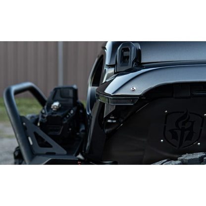 Jeep Wrangler JL / Gladiator JT Slim DRL Fender Chop Kit - Fits: Sport/Sport S - Model# QTE1058/1302