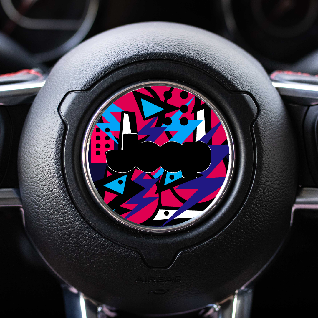 Steering Wheel Decals for Jeep | Concept-Inspired Interior Mods
