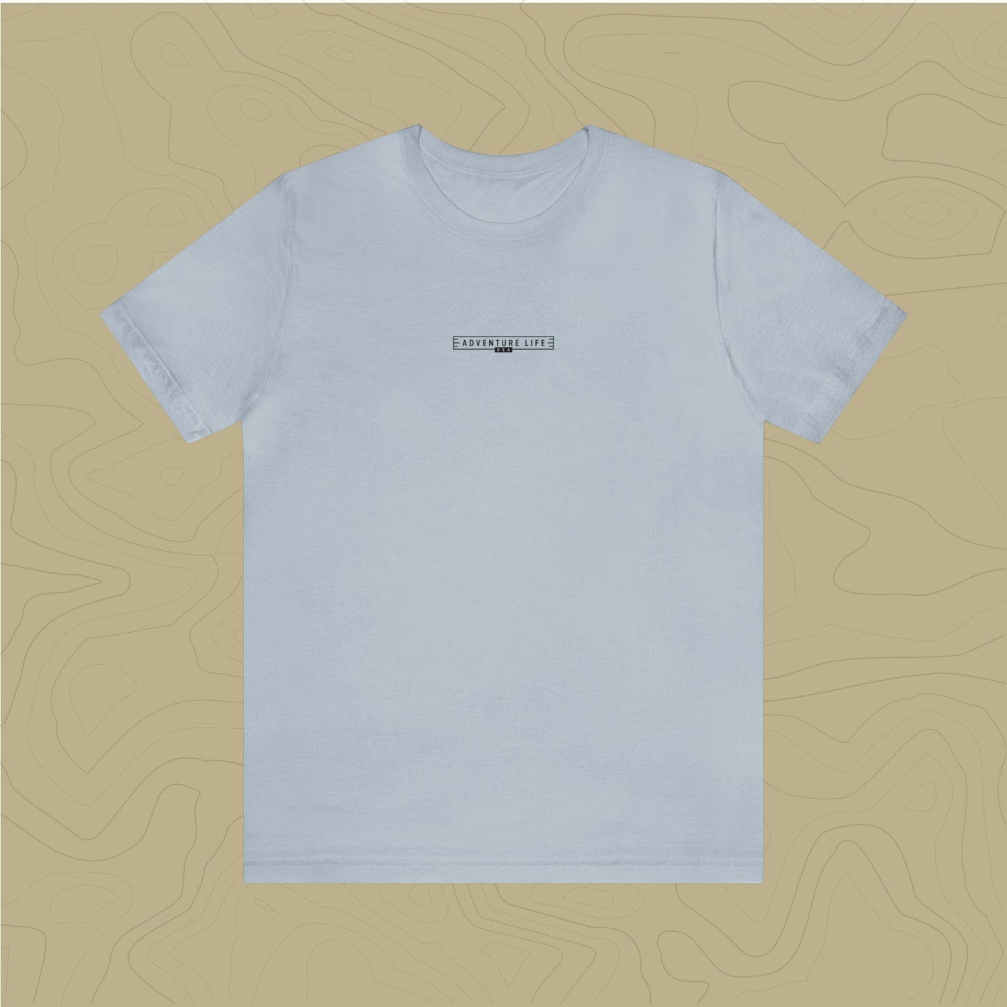 Rocky Mountain National Park - Adventure Life Trail Topographic Garment Dyed Tee