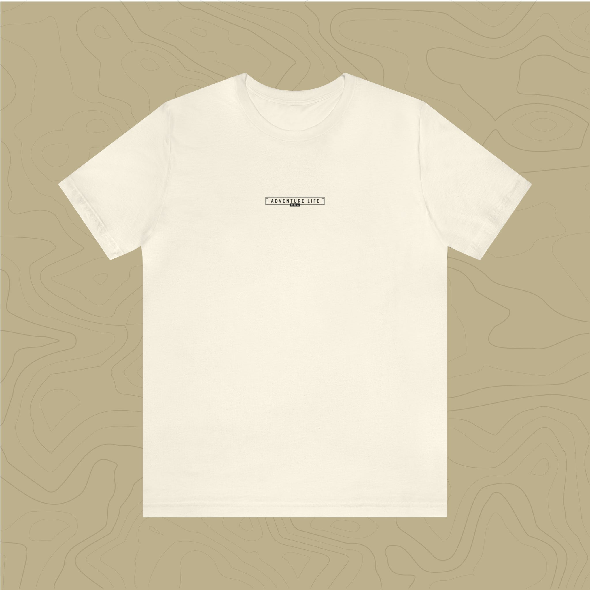 Zion National Park - Adventure Life Trail Topographic Garment Dyed Tee