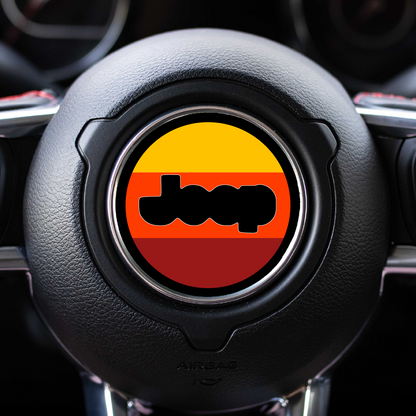 Steering Wheel Decals for Jeep | Concept-Inspired Interior Mods