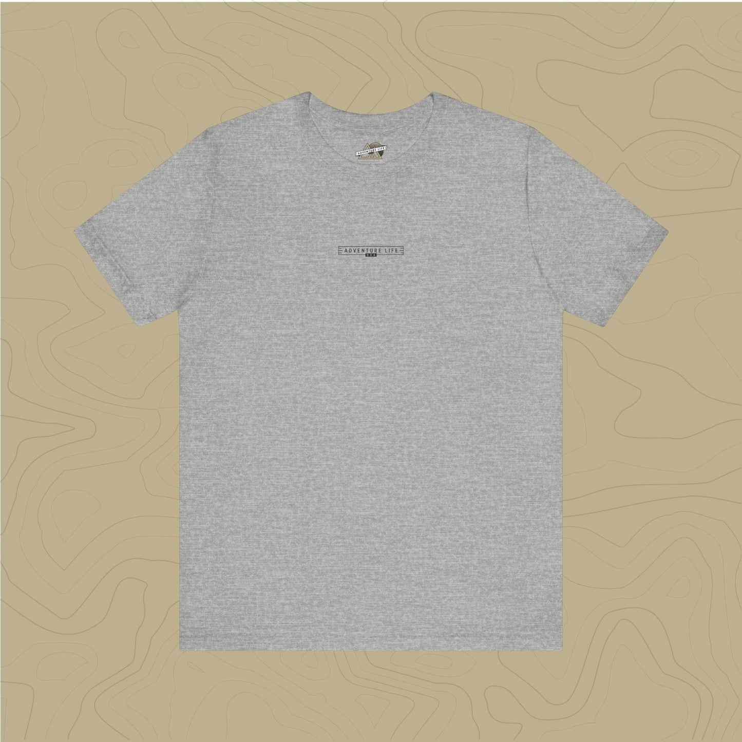 Rubicon Trail - Adventure Life Trail Topographic Garment Dyed Tee