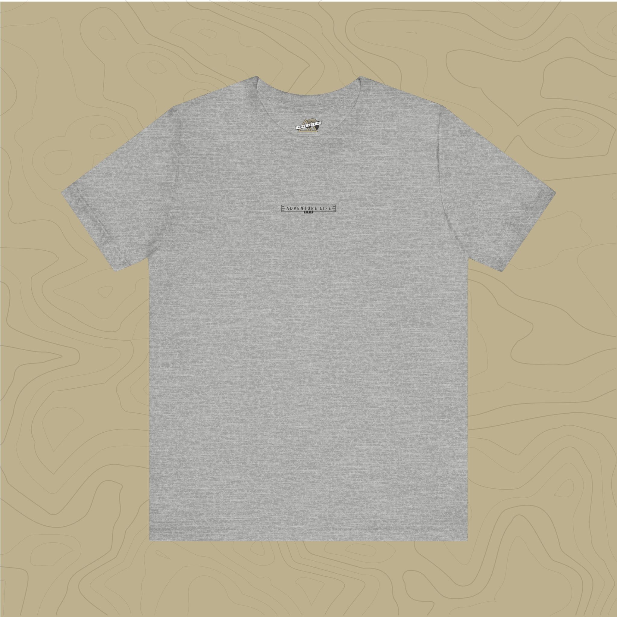Rubicon Trail - Adventure Life Trail Topographic Garment Dyed Tee