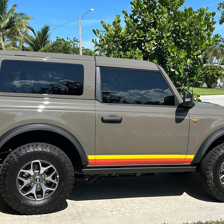 Retro Vintage Lower Door Protection - 2021+ Bronco