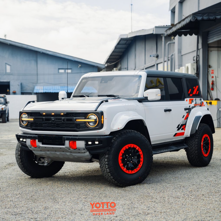 Custom Graphics Raptor Bronco Bronco Raptor Decals - Full Body 3 Panels – Yotto Overland