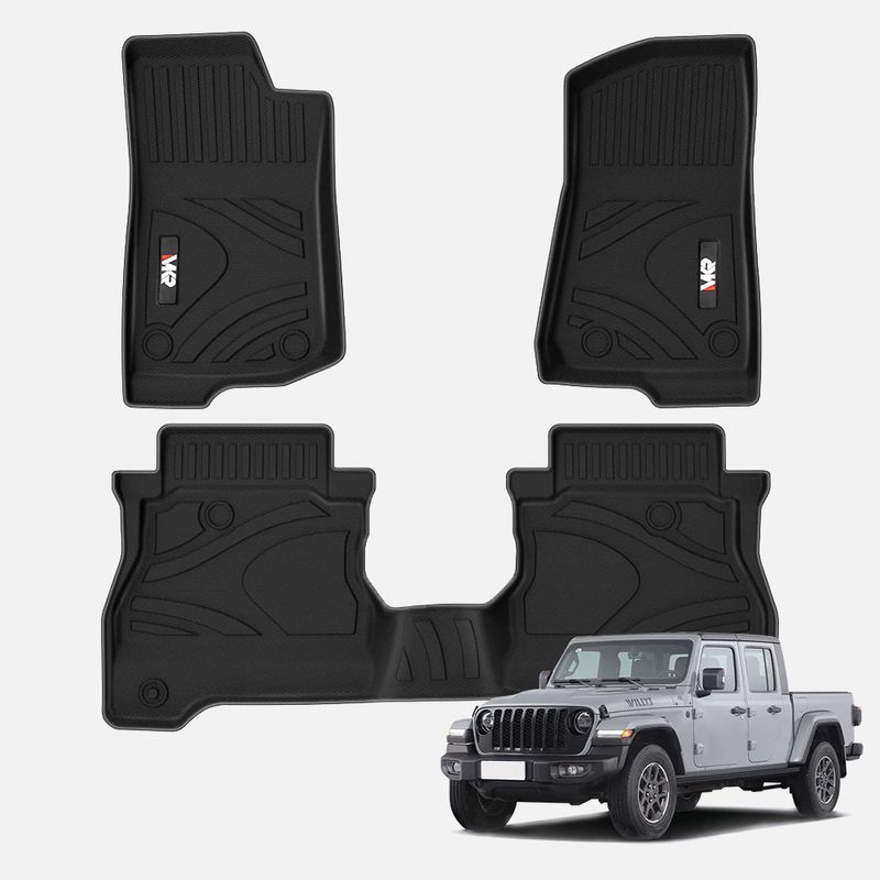 Jeep Wrangler JL /Gladiator JT Floor Mats All-Trails Protection