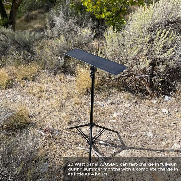 [Devos] 20 Watt Portable Solar Panel w/ LightRanger Receiver