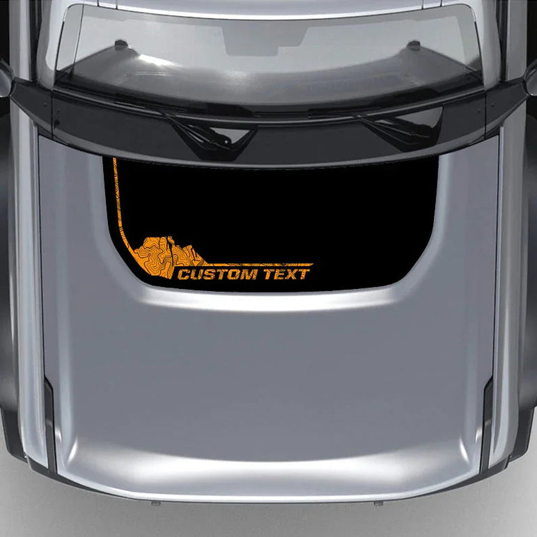 Badlands South Dakota Stealth Hood Overlay (Printed Series) - 2021+ Bronco