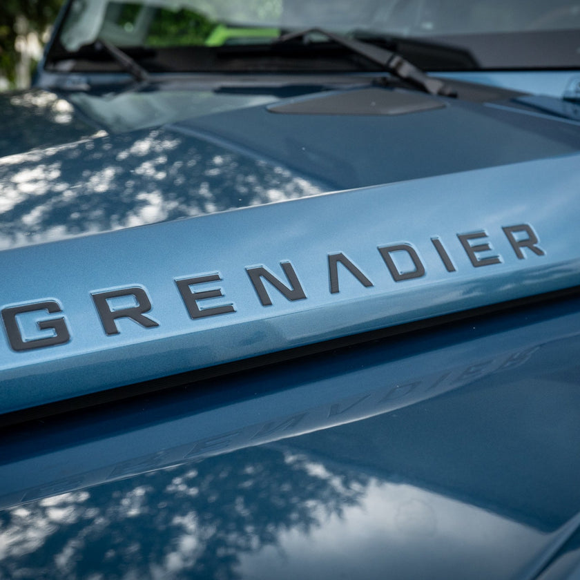 GRENADIER Hood Logo Inlays / Overlays - 2023+ Grenadier / Quartermaster