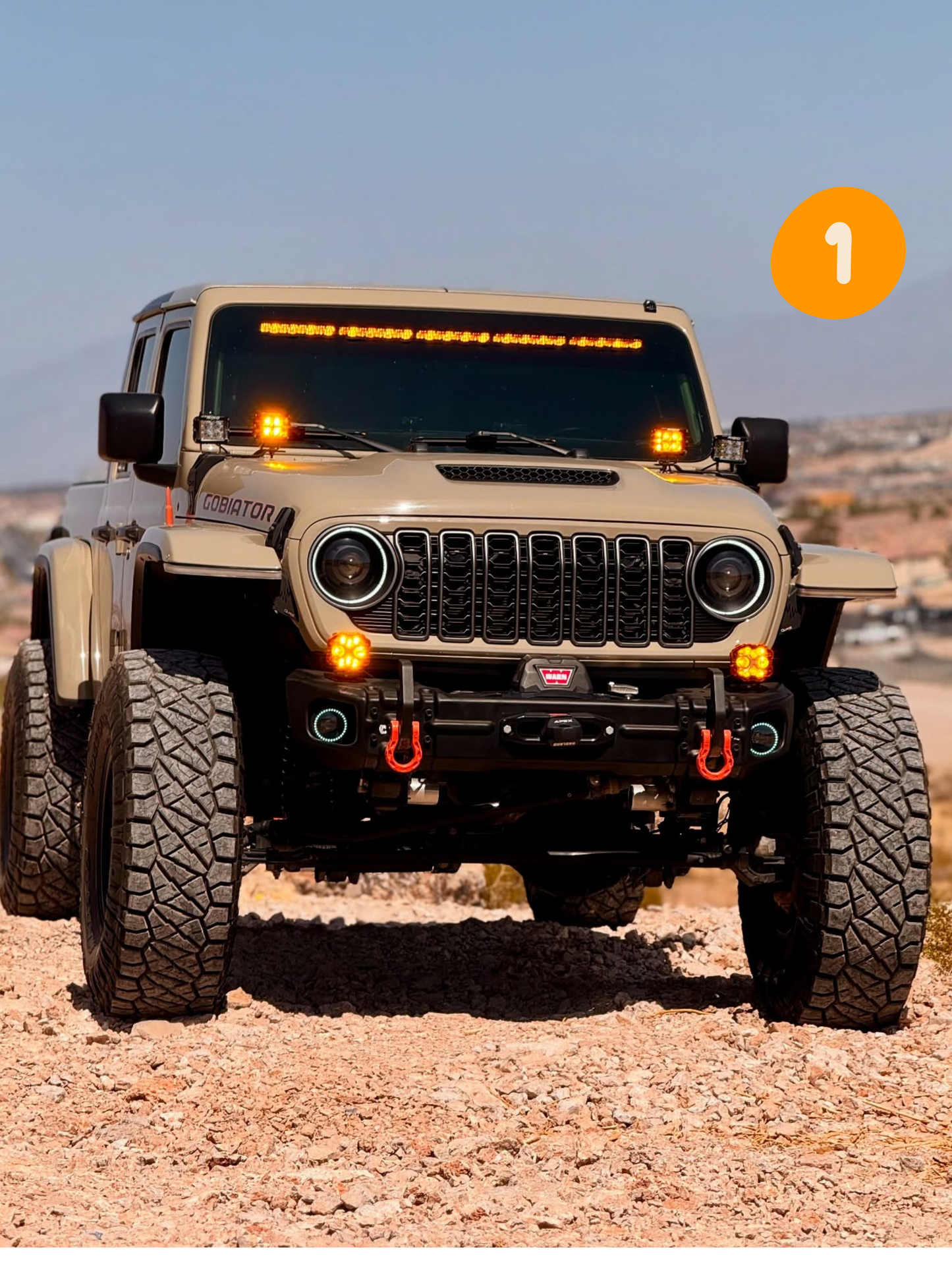 SALE: OEM Color Matched Front Grille for Wrangler JL/Gladiator JT