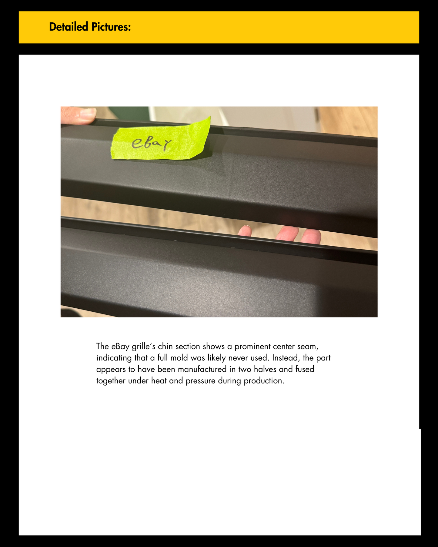 Matt Black - 2024 Jeep JL JT Upgraded Grille Paintable*