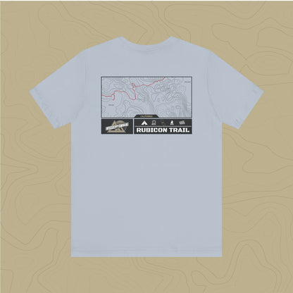 Rubicon Trail - Adventure Life Trail Topographic Garment Dyed Tee
