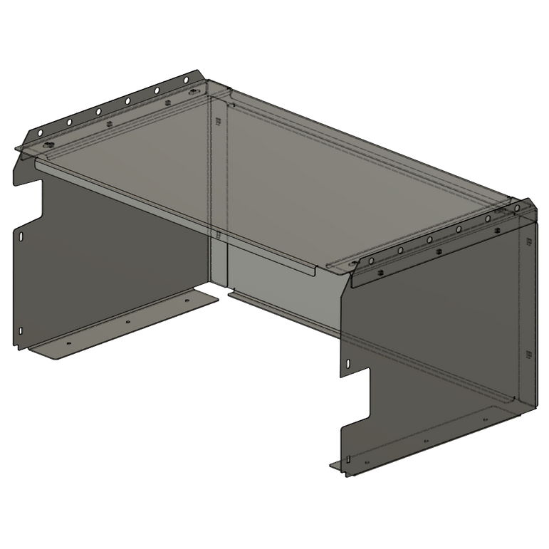 Ridgeback Jeep Security Enclosure - LJ Basic (Rear Seat Installed)