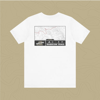 Rubicon Trail - Adventure Life Trail Topographic Garment Dyed Tee