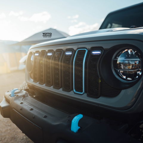 Prerunner Amber/RGB Grille Lights for 24-25 JL JT Grille