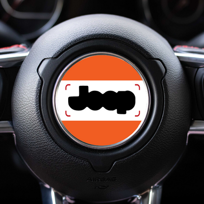 Steering Wheel Decals for Jeep | Concept-Inspired Interior Mods