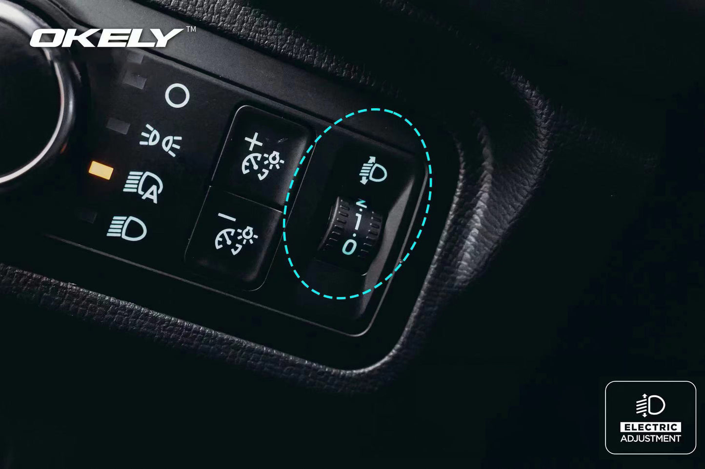 Okely - Bronco Quad Projector Dual Color Sequential Headlights