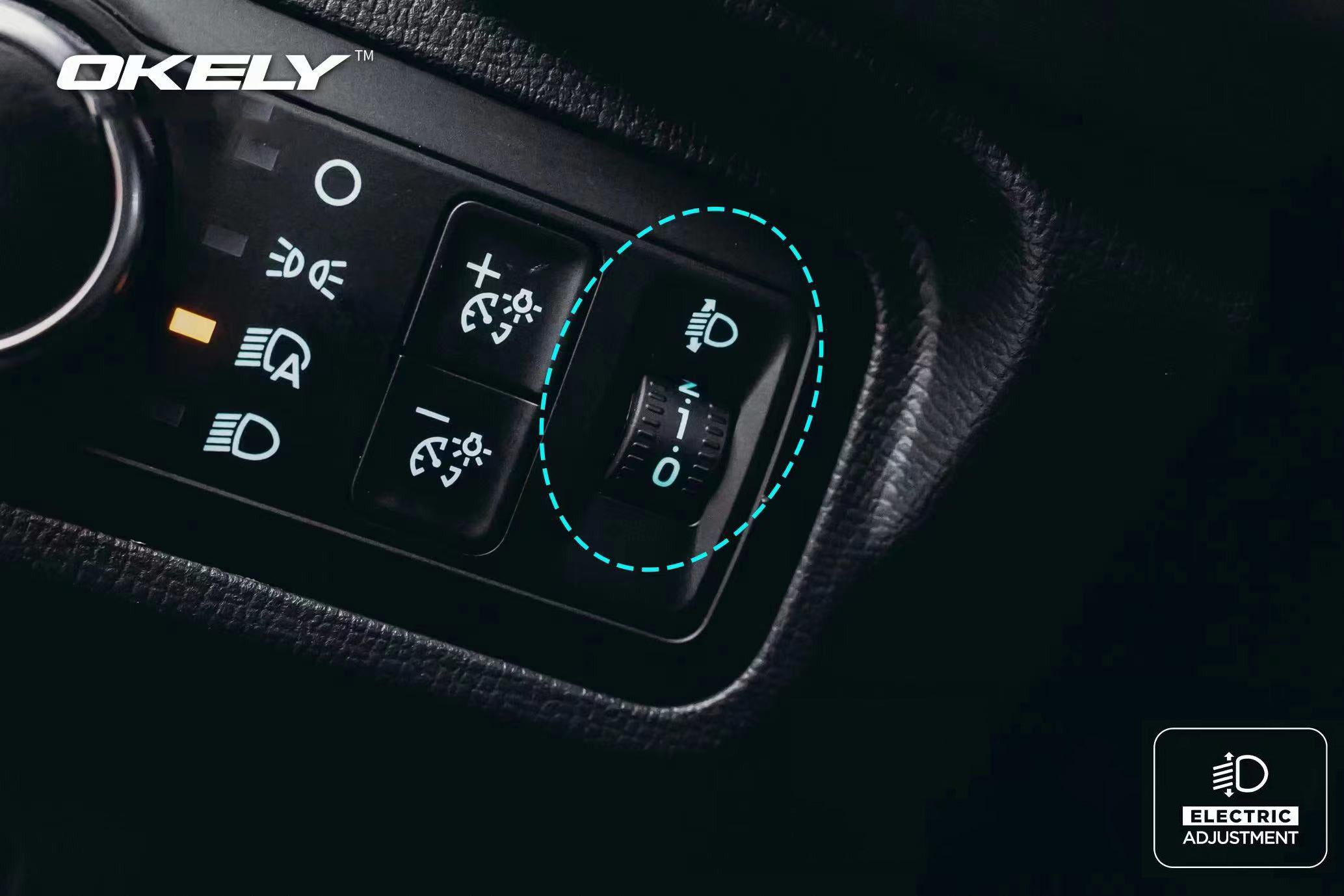 Okely - Bronco Quad Projector Dual Color Sequential Headlights