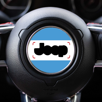Steering Wheel Decals for Jeep | Concept-Inspired Interior Mods