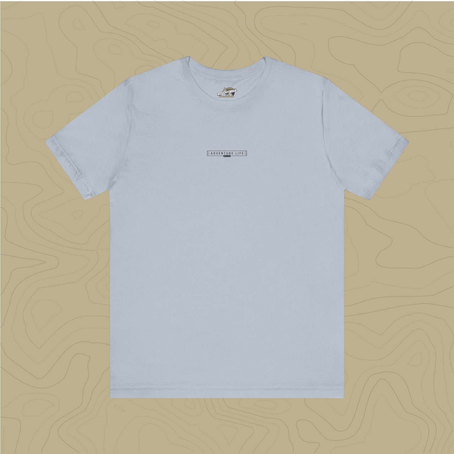 Rubicon Trail - Adventure Life Trail Topographic Garment Dyed Tee