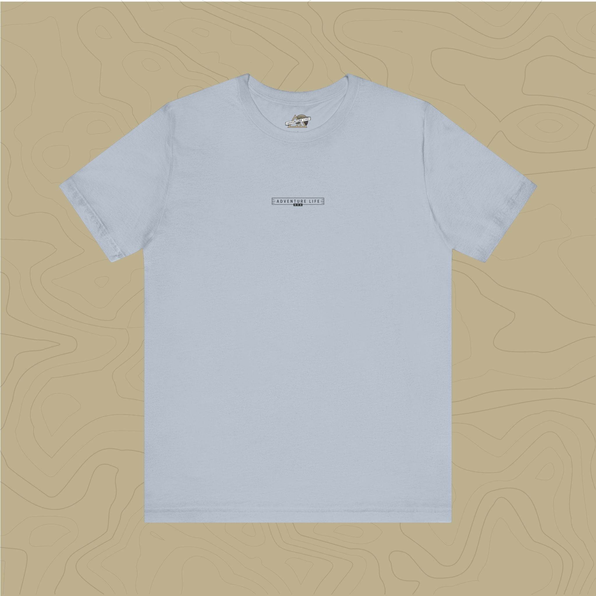 Rubicon Trail - Adventure Life Trail Topographic Garment Dyed Tee