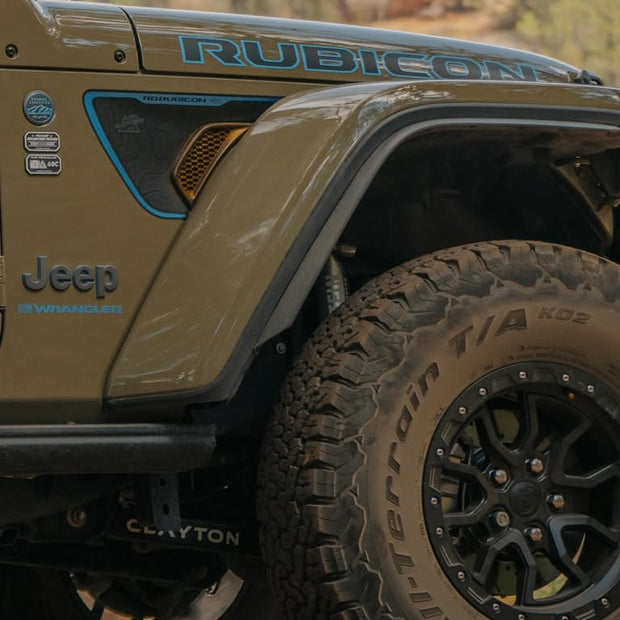 Custom-Painted Side Vents fits Jeep JL/JT Rubicon