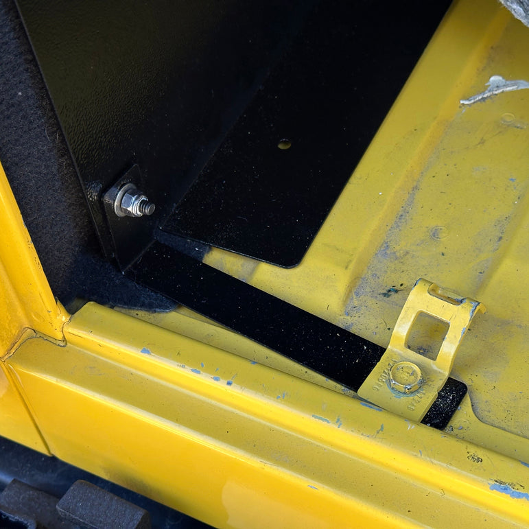 Ridgeback Jeep Security Enclosure - LJ Basic (Rear Seat Installed)