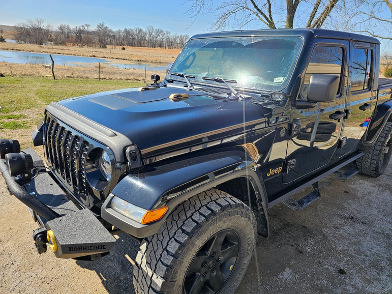 Side Vents Factory Color-Matched Finish fits Jeep JL JT Rubicon