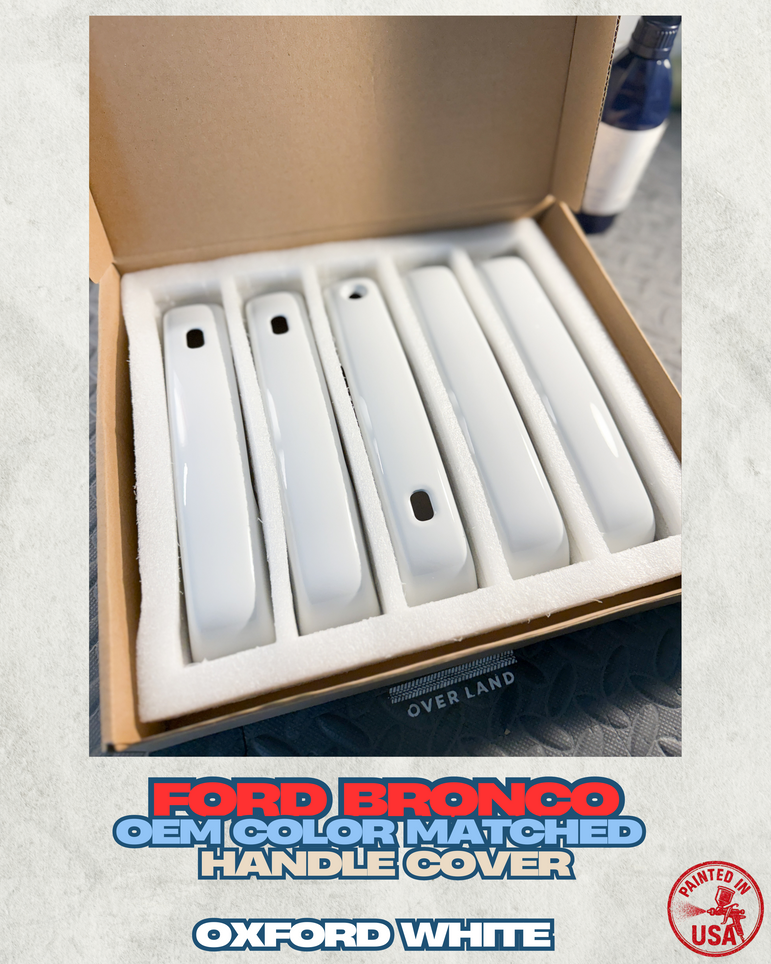 Ford Bronco Paint-Matched Handle Covers With Smart Entry *Seamless Fitment