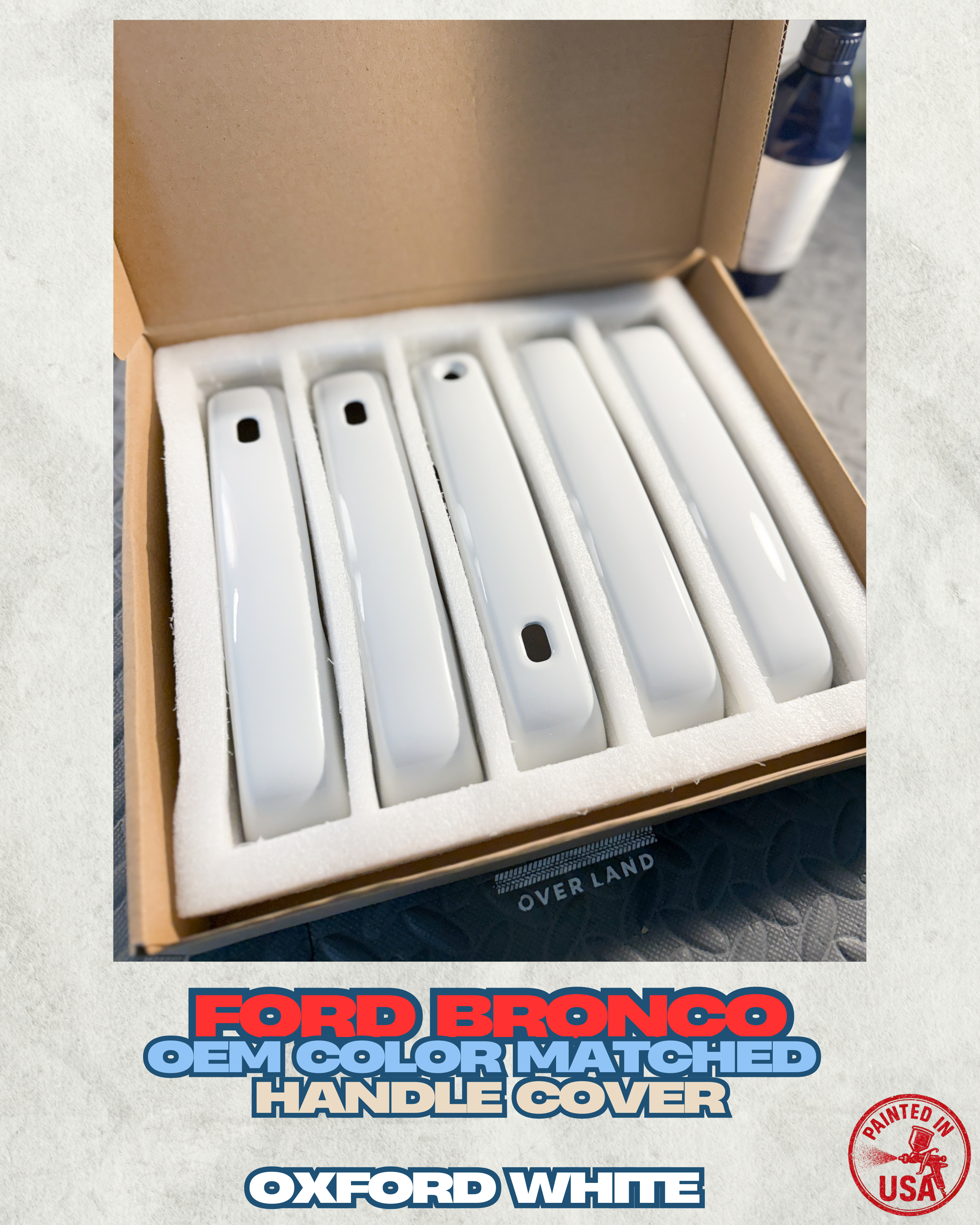 Ford Bronco Paint-Matched Handle Covers With Smart Entry *Seamless Fitment