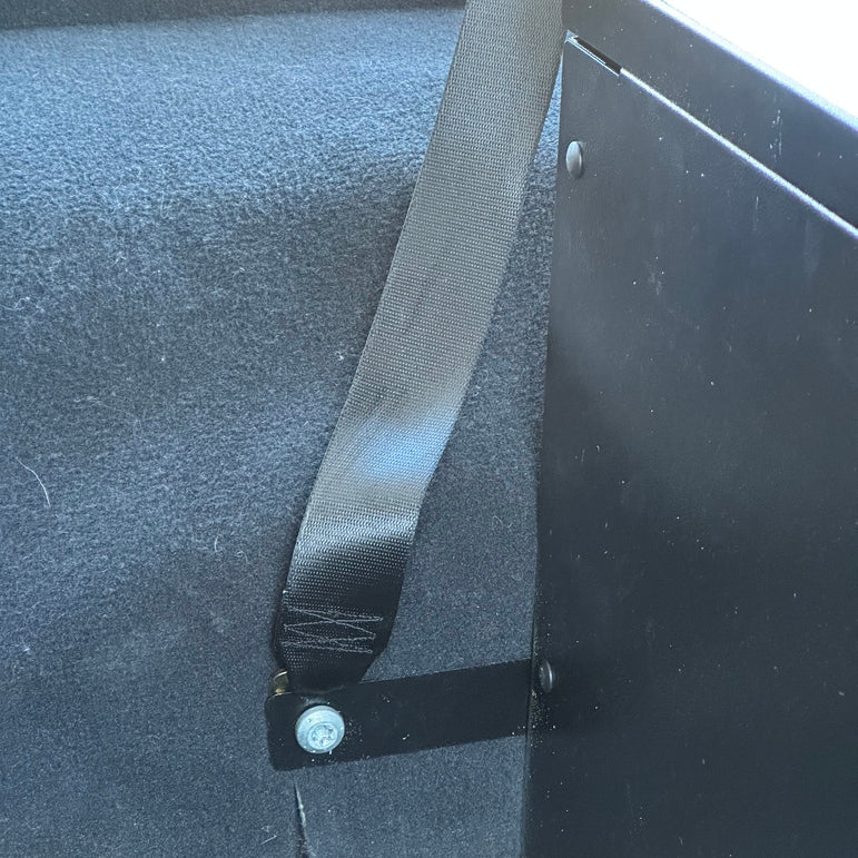 Ridgeback Jeep Security Enclosure - LJ Basic (Rear Seat Installed)
