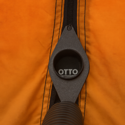 Tent Zipper Vent Adapter for Diesel Heater/AC (2” & 3”) – ABS Printed *Free Shipping