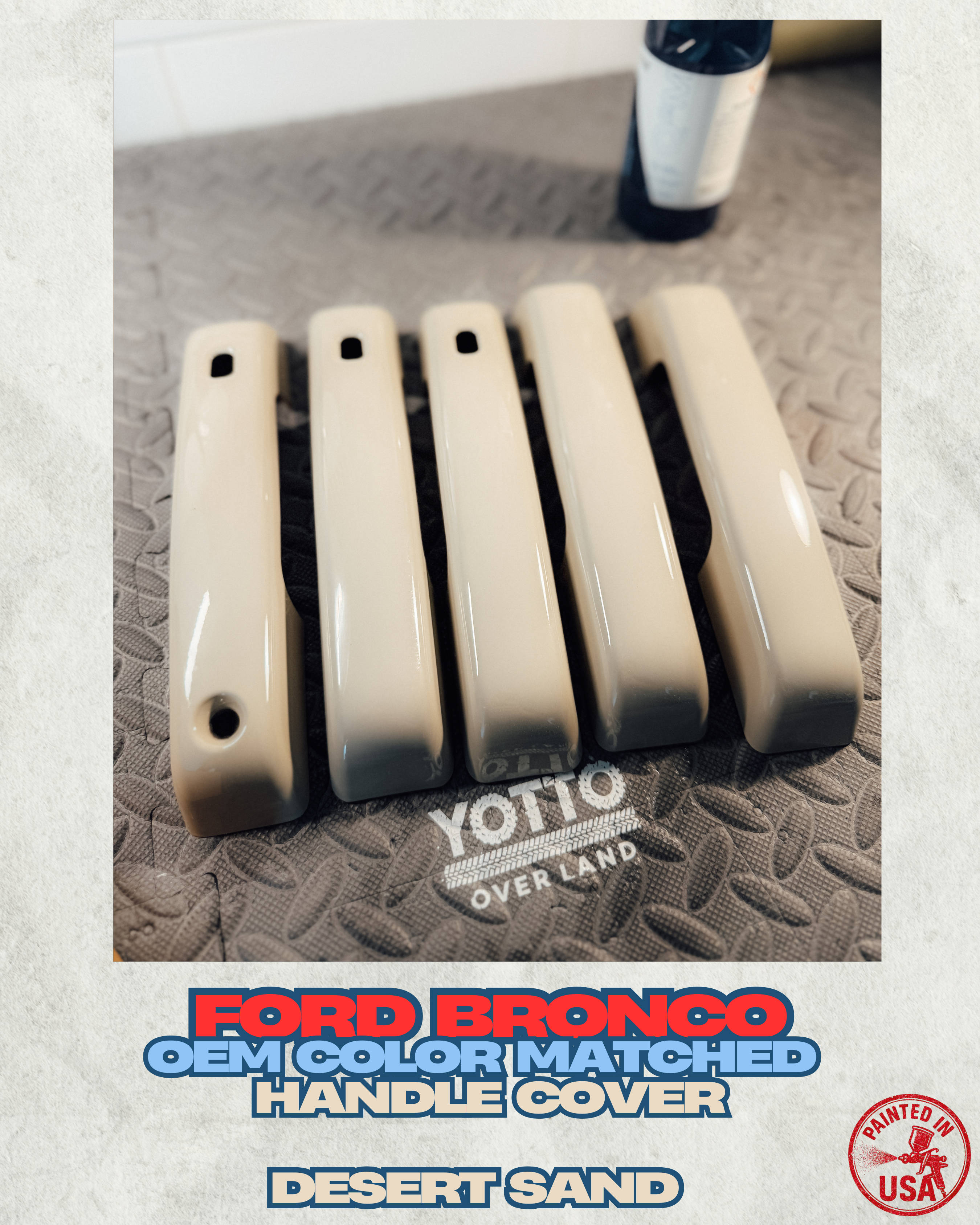 Ford Bronco Paint-Matched Handle Covers With Smart Entry *Seamless Fitment
