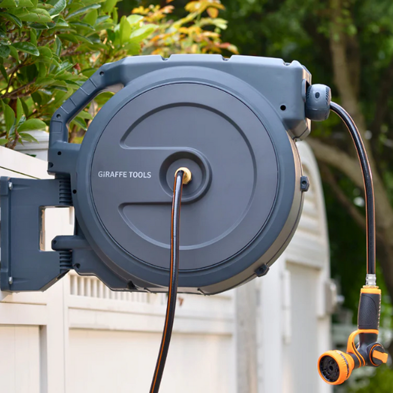 Retractable Garden Hose Reel-5/8in-90ft