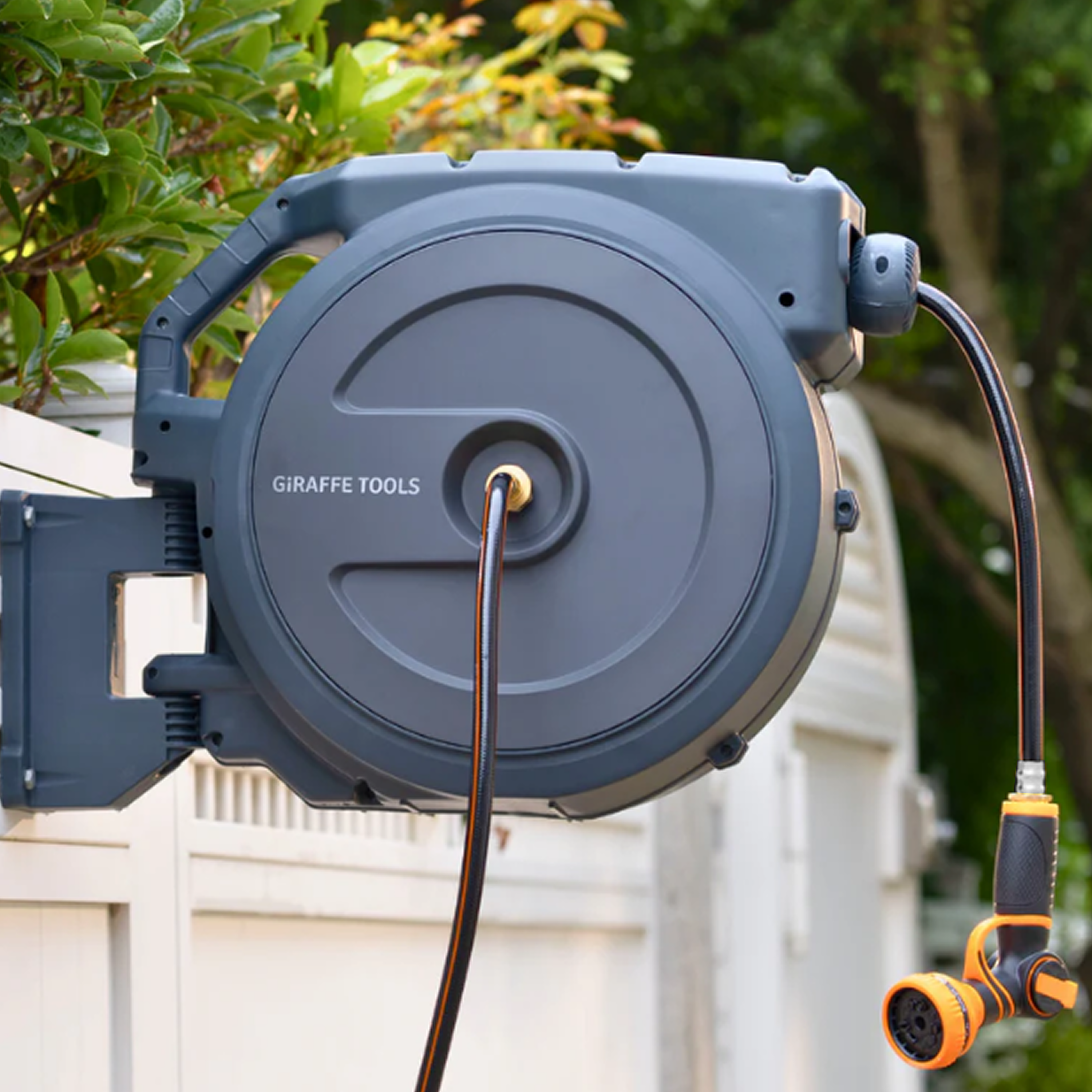 Retractable Garden Hose Reel 65ft-155ft