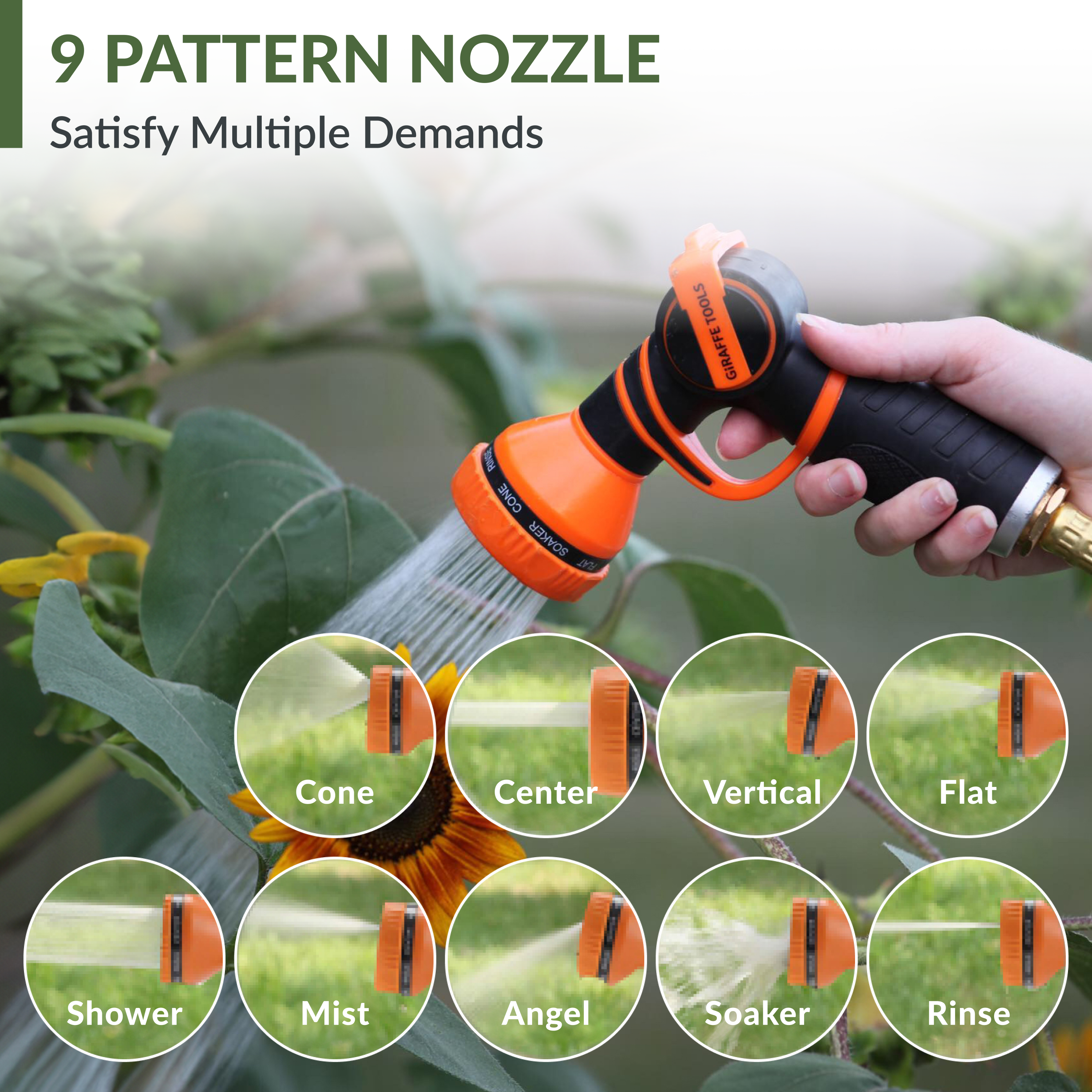 Retractable Garden Hose Reel-1/2in-155ft