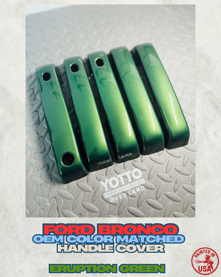 Ford Bronco Paint-Matched Handle Covers With Smart Entry *Seamless Fitment