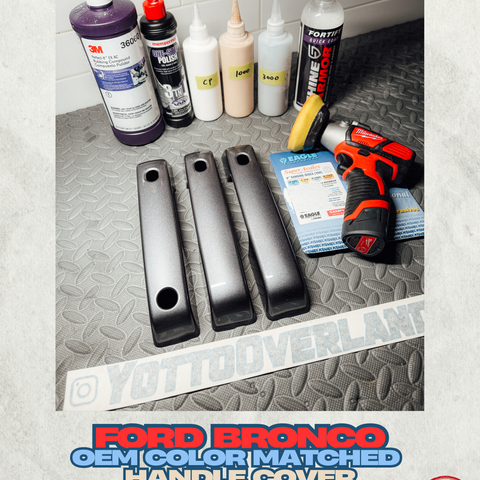 Ford Bronco OEM Color-Matched Door Handle Cover *Secure Fit