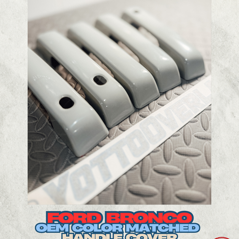 Ford Bronco OEM Color-Matched Door Handle Cover *Secure Fit