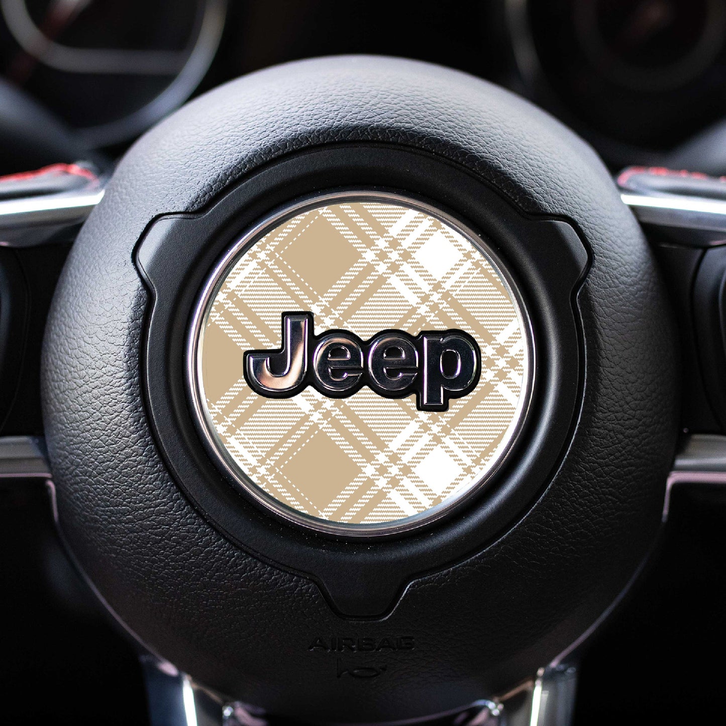 Winter Collection // Steering Wheel Decal for Jeep // Limited Edition Seasonal Prints