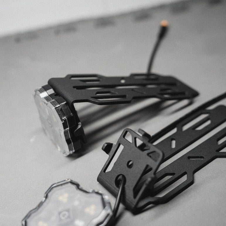 Diode Dynamics Rock Light Roof Rack Mounting Bracket – 60° Tilt & Pan Adjustable *Rebate