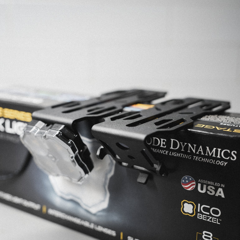 Diode Dynamics Rock Light Roof Rack Mounting Bracket – 60° Tilt & Pan Adjustable *Rebate