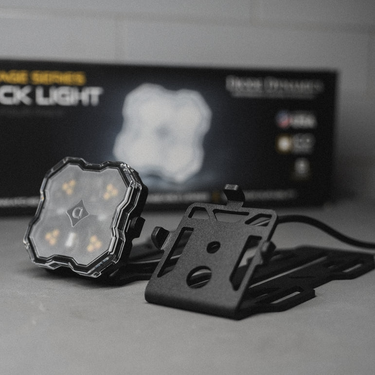 Diode Dynamics Rock Light Roof Rack Mounting Bracket – 60° Tilt & Pan Adjustable *Rebate