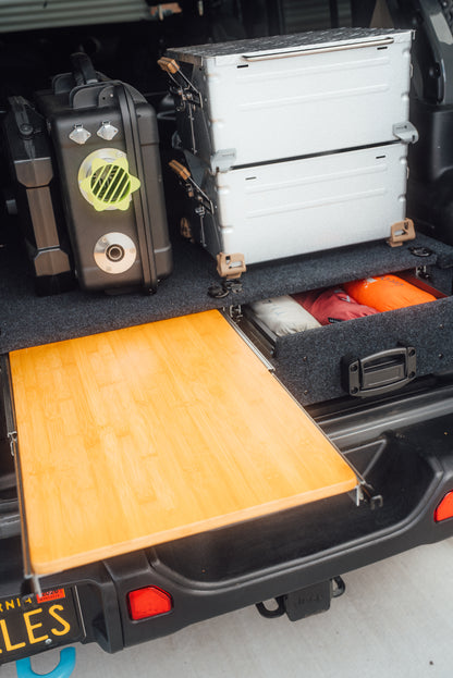Tough Alu Drawer 2.0 Born for Jeep Wrangler JL w/ Slide-Out Table System